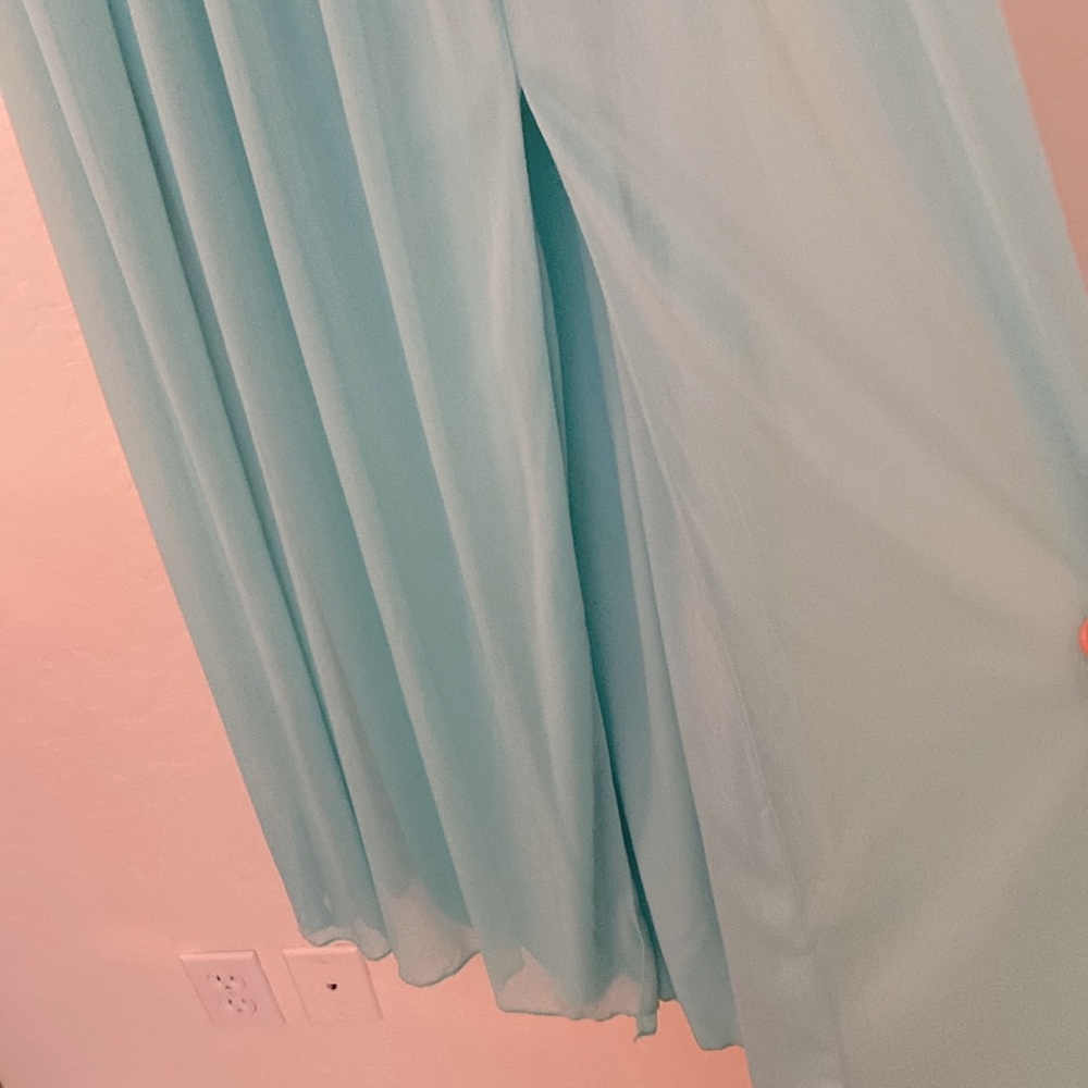 NWT David’s Bridal One Shoulder Maxi Gown - Picture 5 of 5